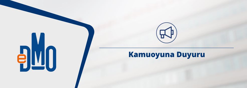 Kamuoyuna Duyuru